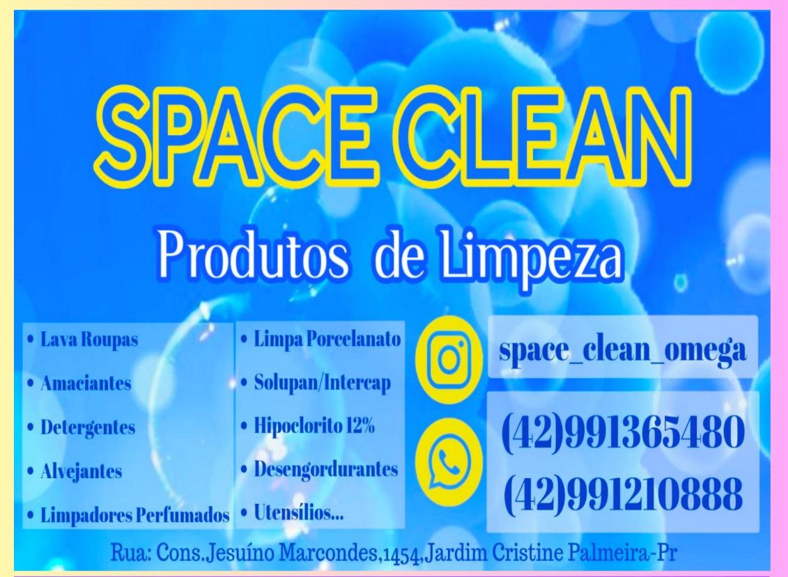 Space Clean  Produtos De LIimpeza