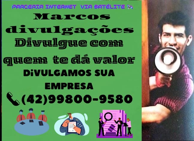 Parceria e divulgação e rádio 📻